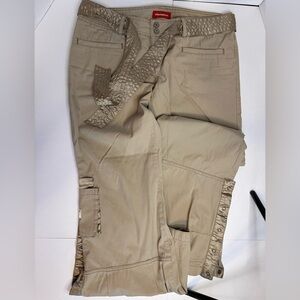 Union bay wide leg khakis